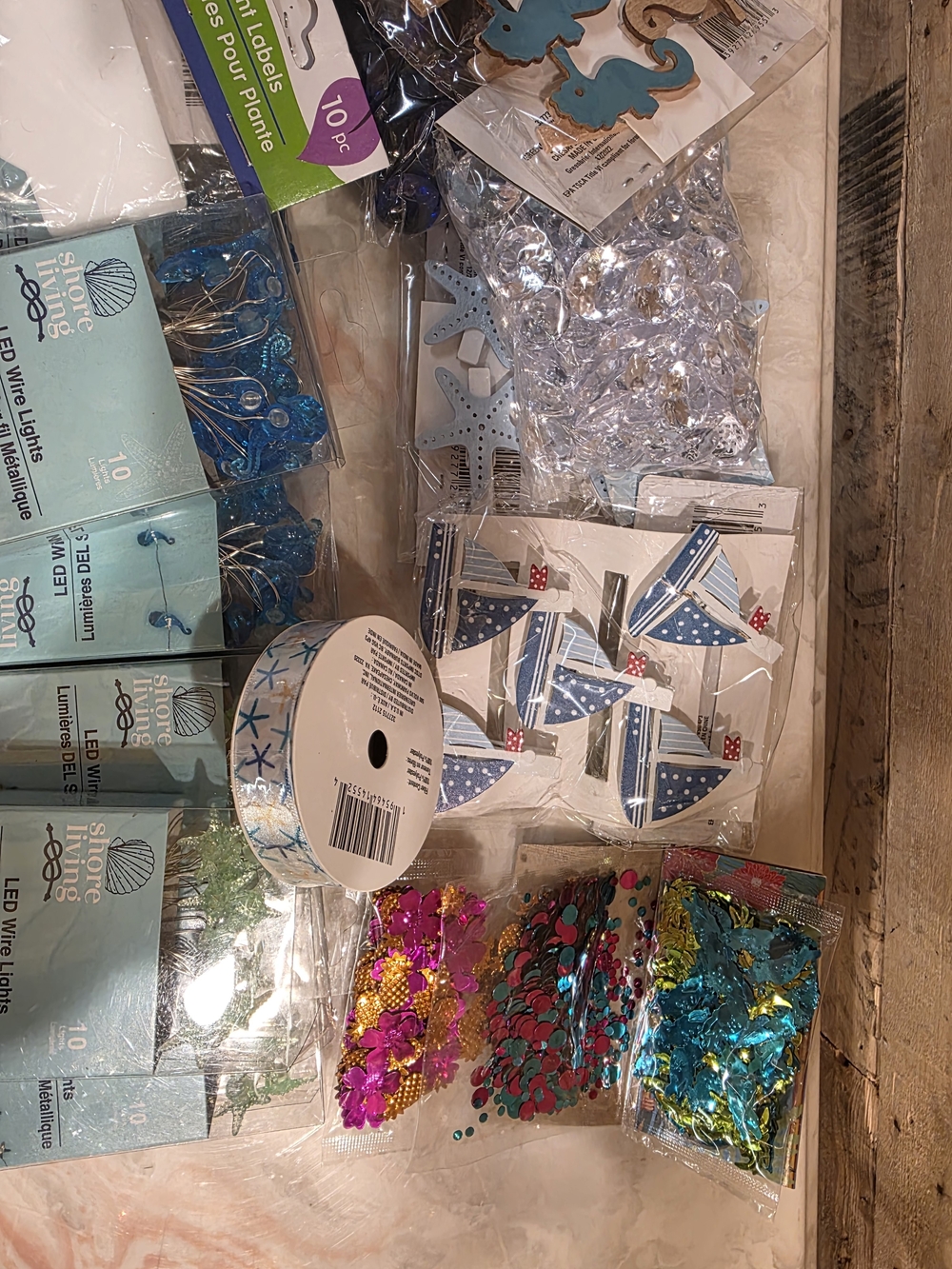 Unbranded Blue Nautical Party Decorations Pack
